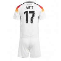 Maglie da calcio Germania Florian Wirtz #17 Prima Maglia Bambino Europei 2024 Manica Corta (+ Pantaloni corti)